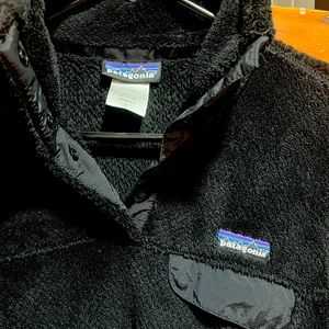 Patagonia Black Half-Snap Pullover Black